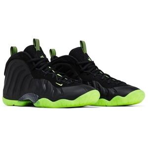 Nike Little Posite One GS Size 5Y Black Volt Basketball Sneaker HF0977-001 NEW